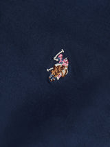 Womens Stretch Classic Fit Oxford Shirt in Navy Iris