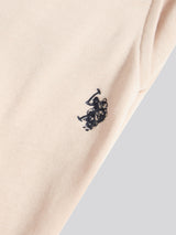 Womens Double Horsemen Roll Cuff Jogger in Smoke Gray
