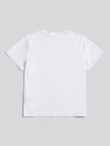 Womens Wreath Graphic T-Shirt in Bright White