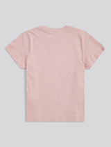 Womens Arc Graphic T-Shirt in Pale Mauve