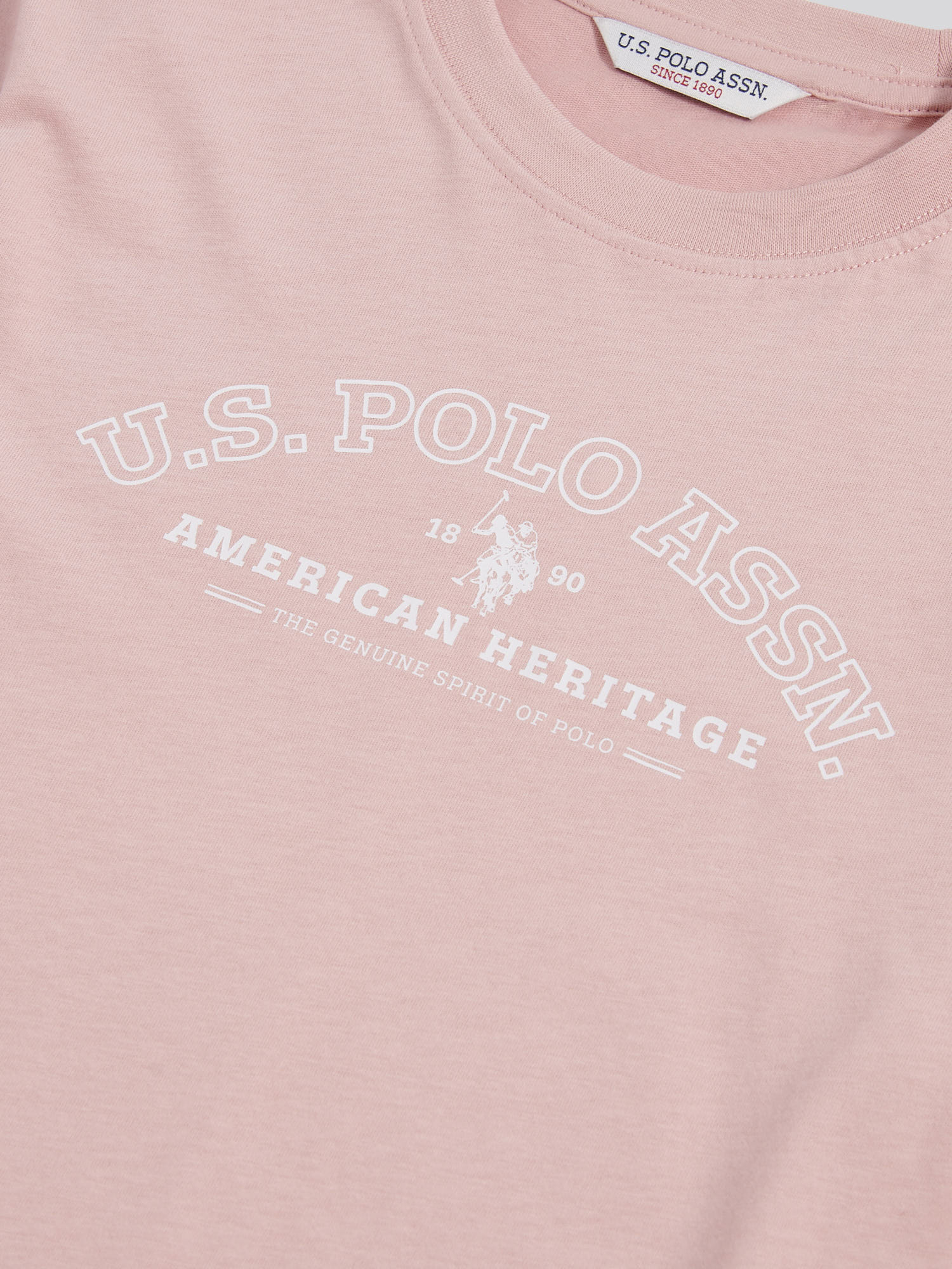 Womens Arc Graphic T-Shirt in Pale Mauve