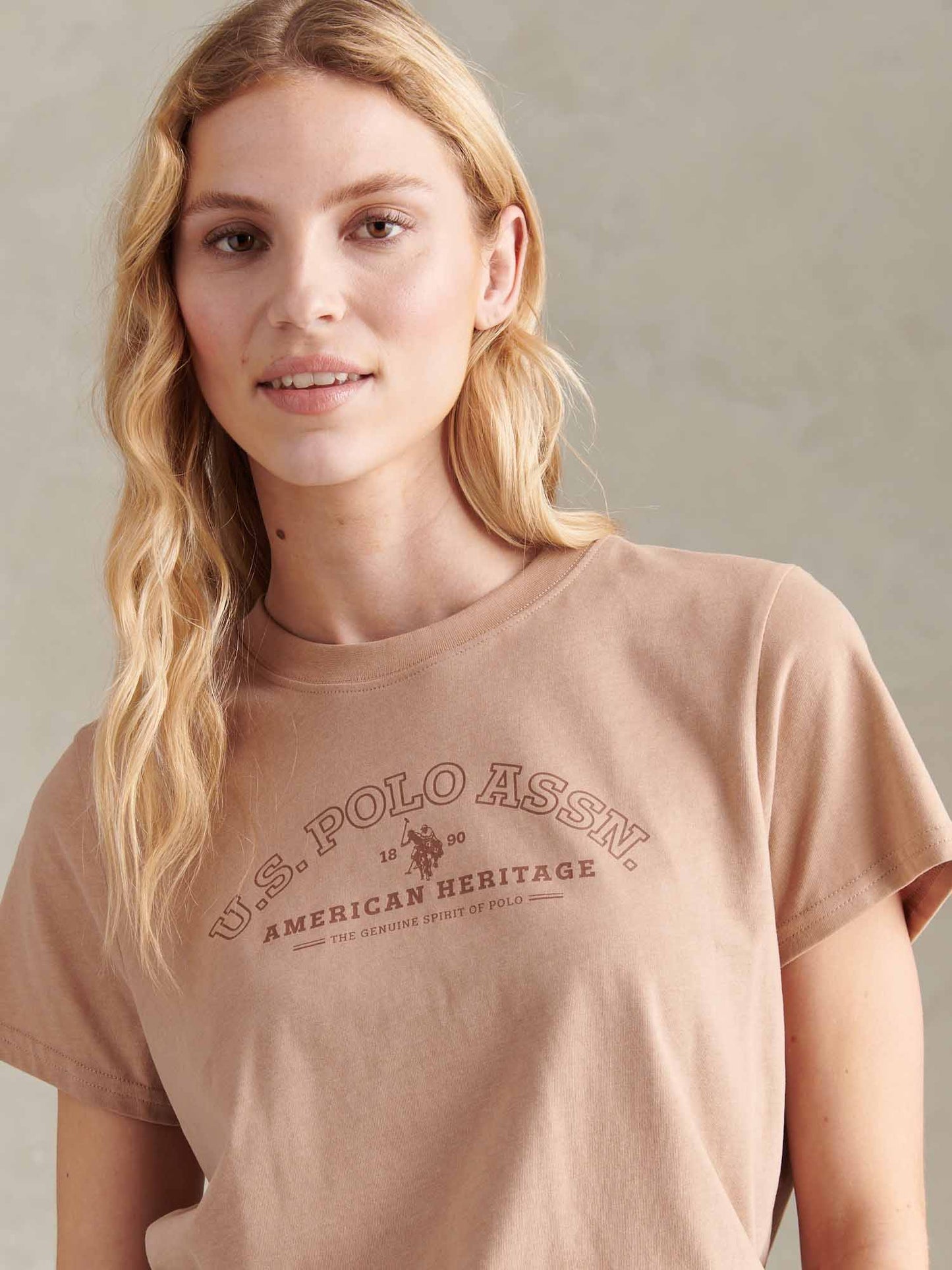 Womens Arc Graphic T-Shirt in Natural