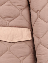 Womens Contrast Bomber Jacket in Leafless Tree