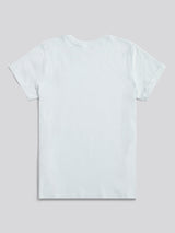 Womens Large Tonal Double Horsemen T-Shirt in Ballad Blue