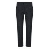 wsn01 - Women Grey Suit Blazer Waistcoat & Trousers in Tweed Herringbone