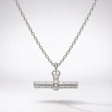 Wren T-Bar Necklace | 925 Sterling Silver