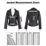 N8UL Women's Biker Jacket - Red
