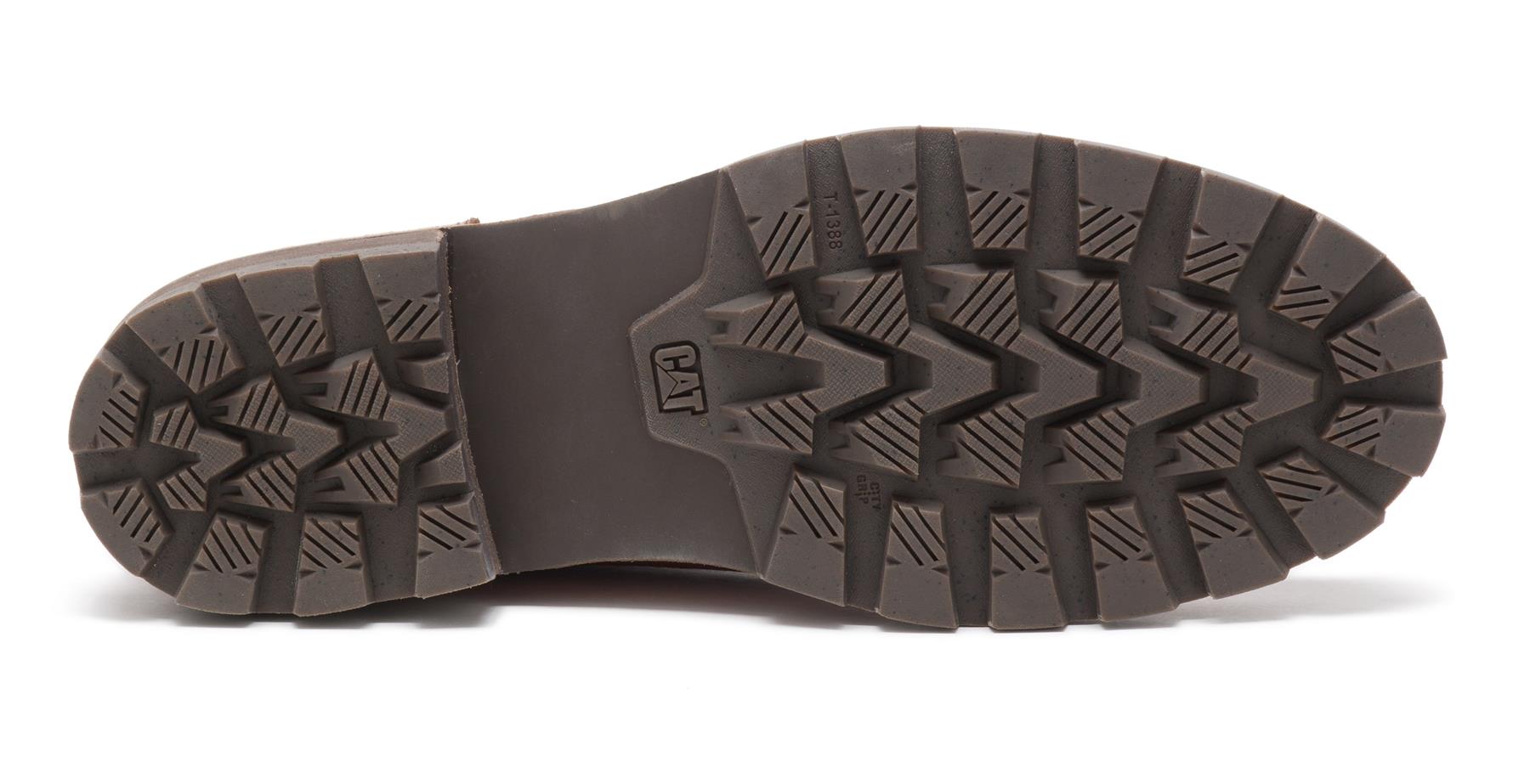 CAT Mens Wide Fit Water Proof Sleek Full Grain Robust Leather Shoes (51st Street)