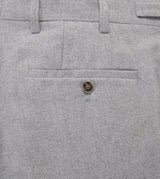 Skopes Jude Suit Trouser For Men's in Silver Herringbone, 28W to 48W