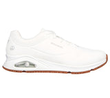 Skechers (200054EC) Men's Work Relaxed Fit: Uno SR - Sutal Shoes in 2 Colours 8 to 13