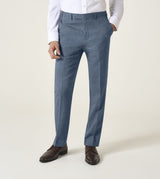 Skopes Calvados Suit Tapered Fit Trouser For Men in Blue, 30W-42W
