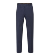Skopes Fenton Suit Tailored Fit Trousers For Men in Navy Blue Square Check, 30W to 58W