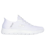Skechers Slip On Sneaker Shoe For Men Summits High Range Mesh Slip-Ins in White, 5.5-14