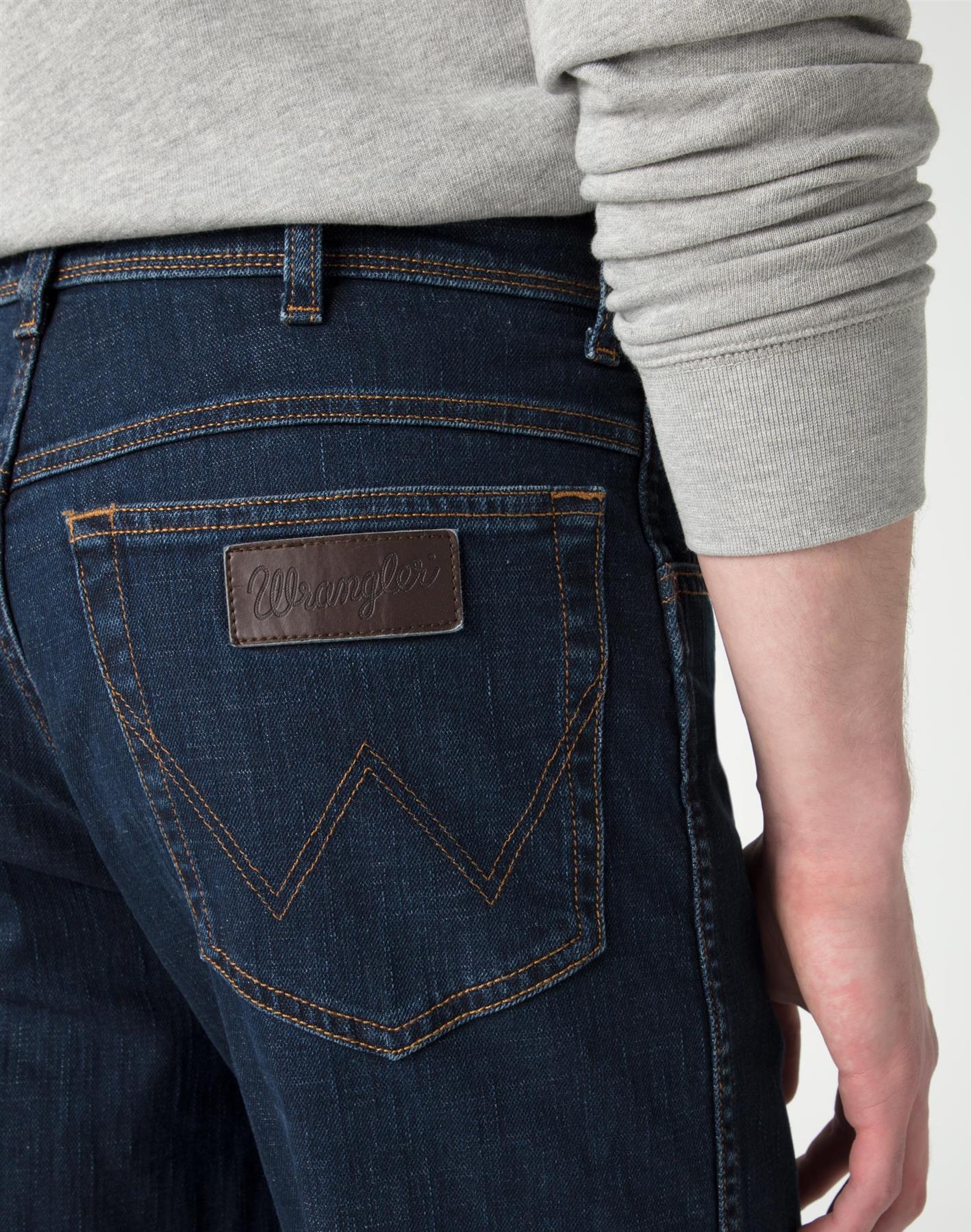 Wrangler Men's Texas Slim Airlite Blue Jeans Waist 30" to 46"