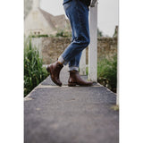 Cotswold Women Ankle Boots - Ashwicke Zip Ankle Boot in Brown, 3-8