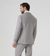 Skopes Tailored Fit Suit Jacket Herringbone Jude in Stone 34 to 62 Short to Long