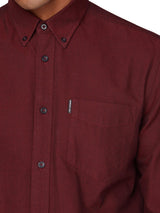 Ben Sherman Men's Big Size Long Sleeve Classic Oxford Cotton Shirt XXL-5XL