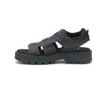 Cat Men's Modern And Smart Rigor Cement Construction And Coated Suede Rugged Sandal (P110618) UK 7-12, Black