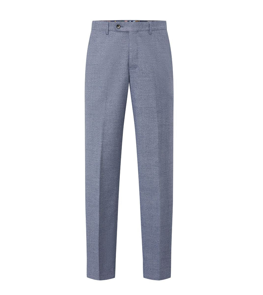 Skopes Slim Fit Jodrell Suit Trouser For Men in Blue Marl, 30W-42W