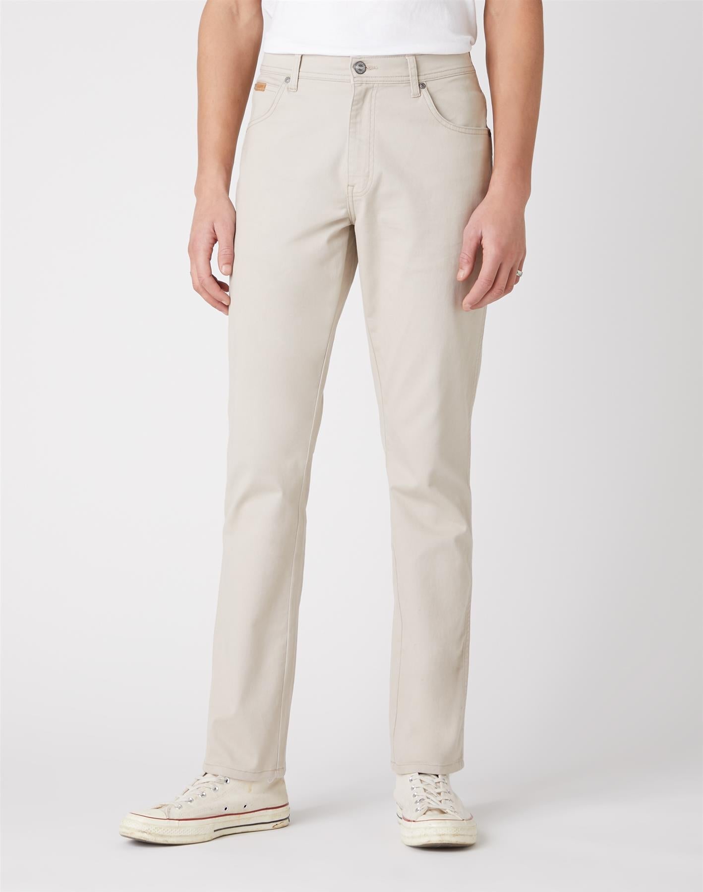 Wrangler Mens Texas Slim Stone Trousers