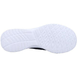 Skechers (GAR149754) Women's Skech-Air Dynamight Perfect Steps Trainers in Navy/Silver 3 to 8