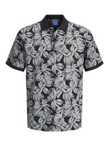 Jack & Jones Short Sleeves Polo Shirt For Men (JORSPLIT AOP) in 2 Colours, 4XL-7XL