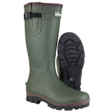 Cotswold Men Boots - Grange Buckle Fastening Wellington in Green, 4-12