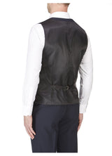 SKOPES Mens Wool Blend Darwin Navy Waist Coat