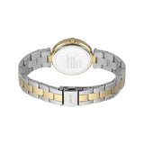 Esprit Women's Silver & Gold Stainless Steel Watch, Silver Dial | Es1l119m0045