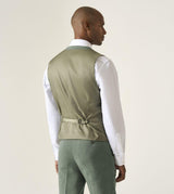 Skopes Calvados Suit Waistcoat For Men in Sage, 36R-64R