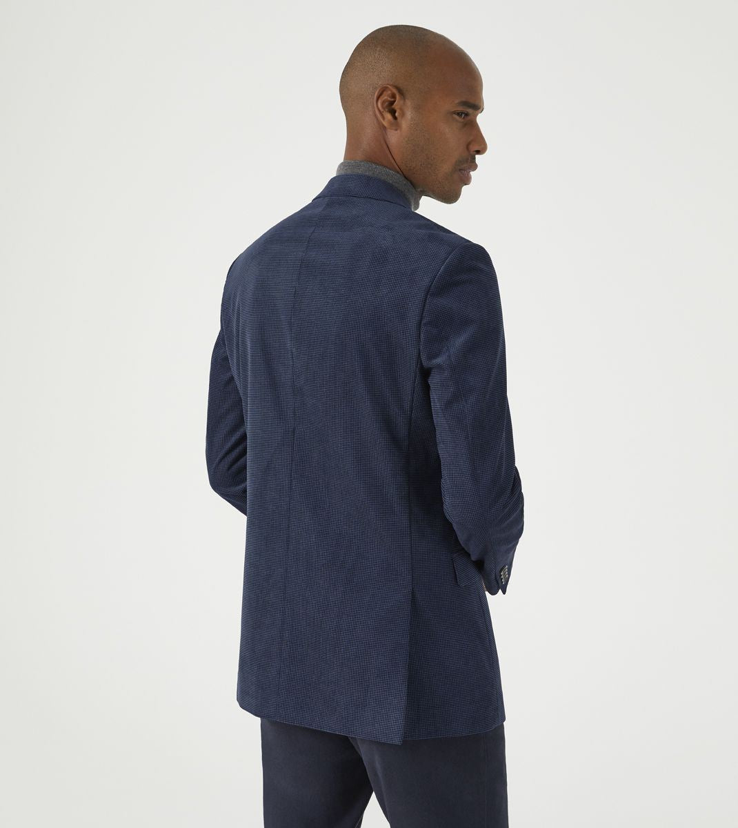 Skopes Hodgkinson Textured Sports Jacket For Mens in Blue, 36S-62L