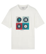Ben Sherman Play Short Sleeve T-Shirt for Mens (0076135) in Snow White, 2XL-5XL