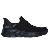 Skechers Slip On Sneaker Shoe For Men BOBS Sport B Flex Resilient Slip-ins in Black, 5.5-15