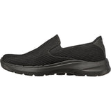Skechers (GAR216201) Men's GOwalk 6 Anaglyph Trainer in Black 6 to 12