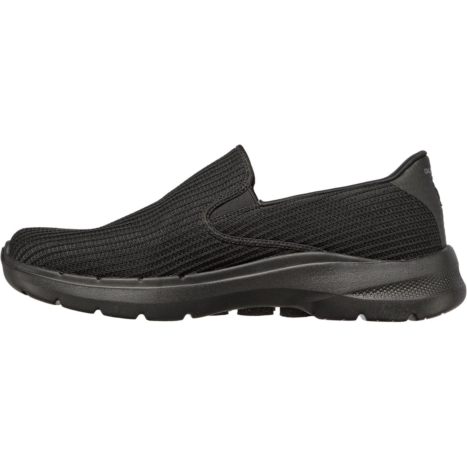 Skechers (GAR216201) Men's GOwalk 6 Anaglyph Trainer in Black 6 to 12