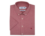 Double Two Men's Plus Size Oxford Casual Shirt in 3 Colour Options 2XL to 5XL (DTLS1109)