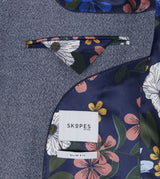 Skopes Slim Fit Jodrell Suit Jacket For Men in Blue Marl, 34S-48L