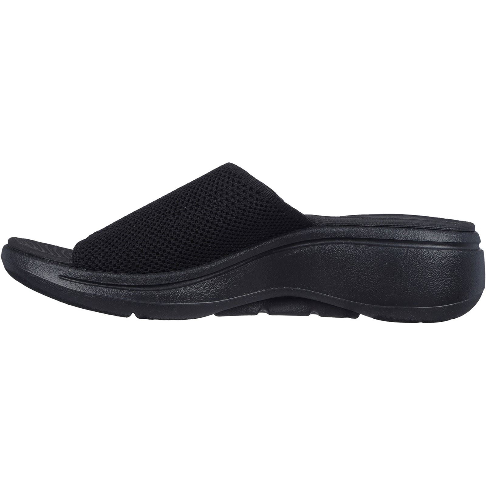 Skechers Women Sandal - Go Walk Arch Fit Joyful Mule in Black, 3-8 - GAR140274