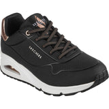 Skechers Women Trainers - Uno - Shimmer Away in 2 Colours, 3-8 - GAR155196