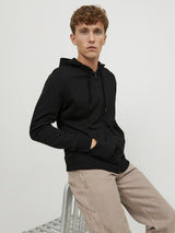 Jack & Jones Sweatshirt Zip Hoodie For Men (JJEBASIC) in 3 Colours, L-XL