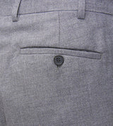 Skopes Men's Tailored Fit Harcourt Trouser in Silver Waist 28 - 64