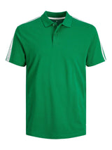 Jack & Jones (12240695) Men's JCOSPIRIT Tape Polo in 4 Color Options 1XL to 6XL