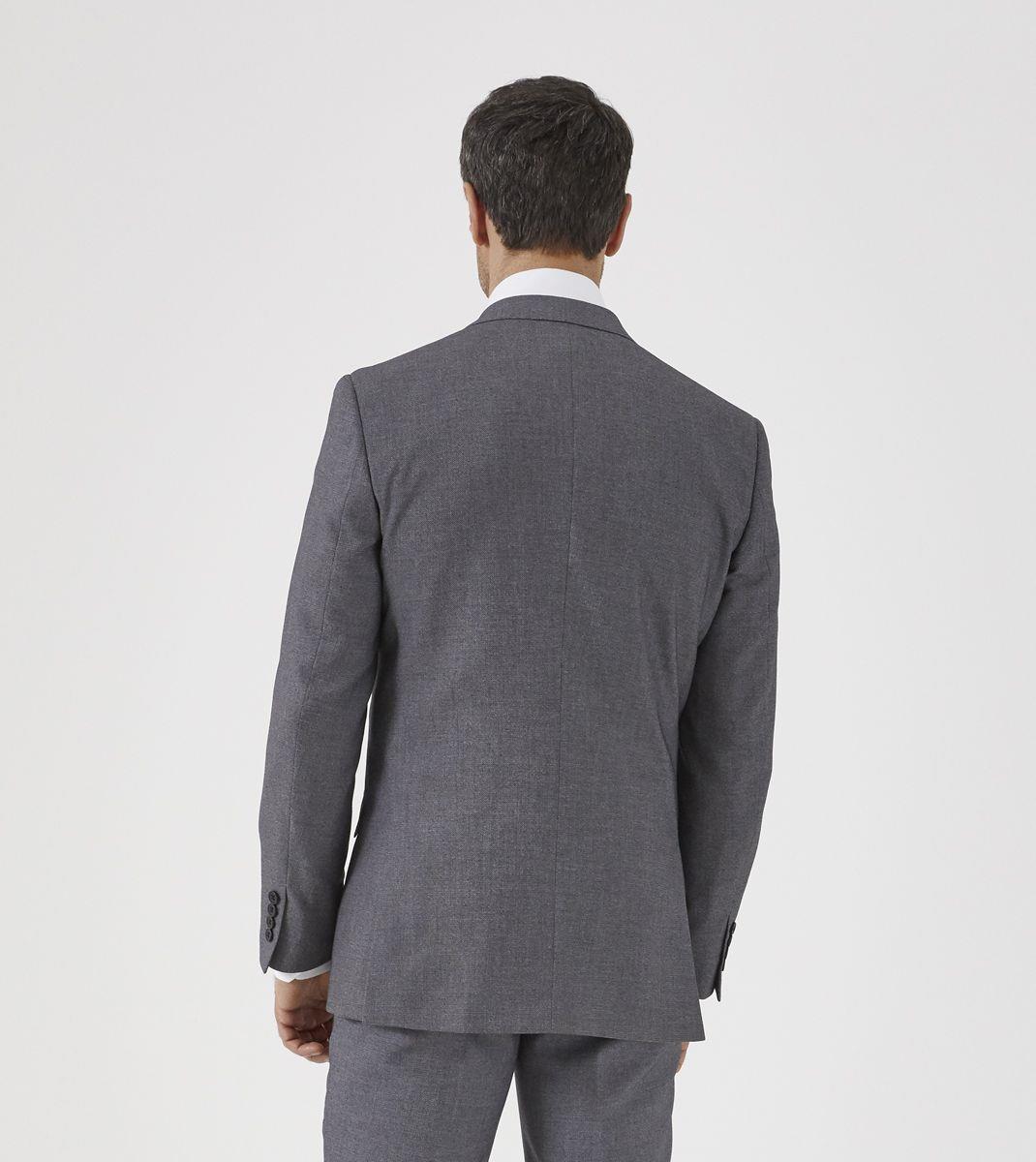 Skopes Men's Tailored Fit Harcourt Jacket in Silver 34 Short to 68 Long