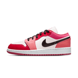 Jordan 1 Low 'Pink Red' (GS)