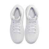Jordan 1 Mid 'Triple White'