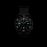 'Arctic' 500m Dive Watch (43mm) | Pitch Black