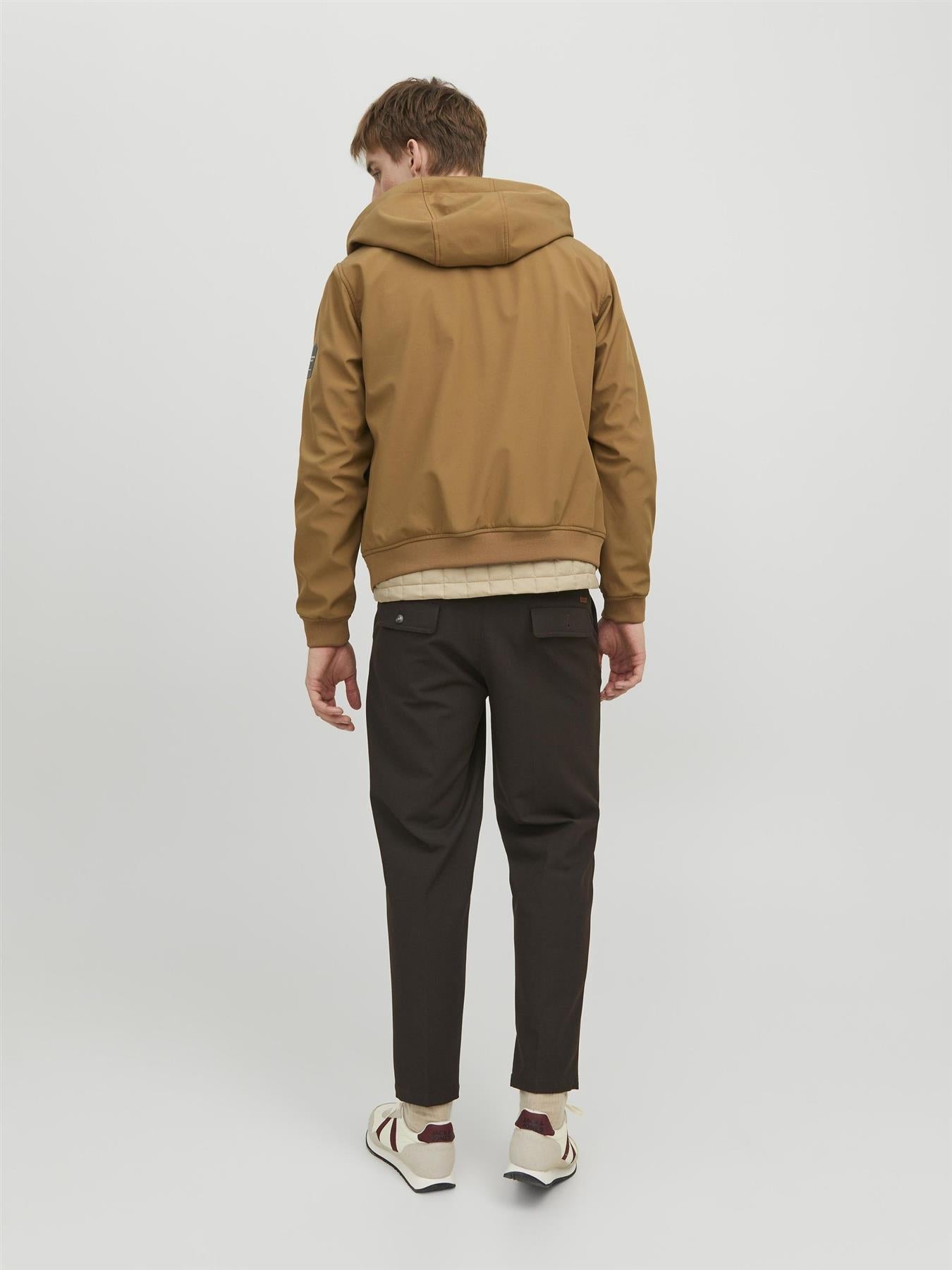 Jack & Jones Softshell Hoodie Jacket For Men (JJEBASIC) in 2 Colours, L-XL