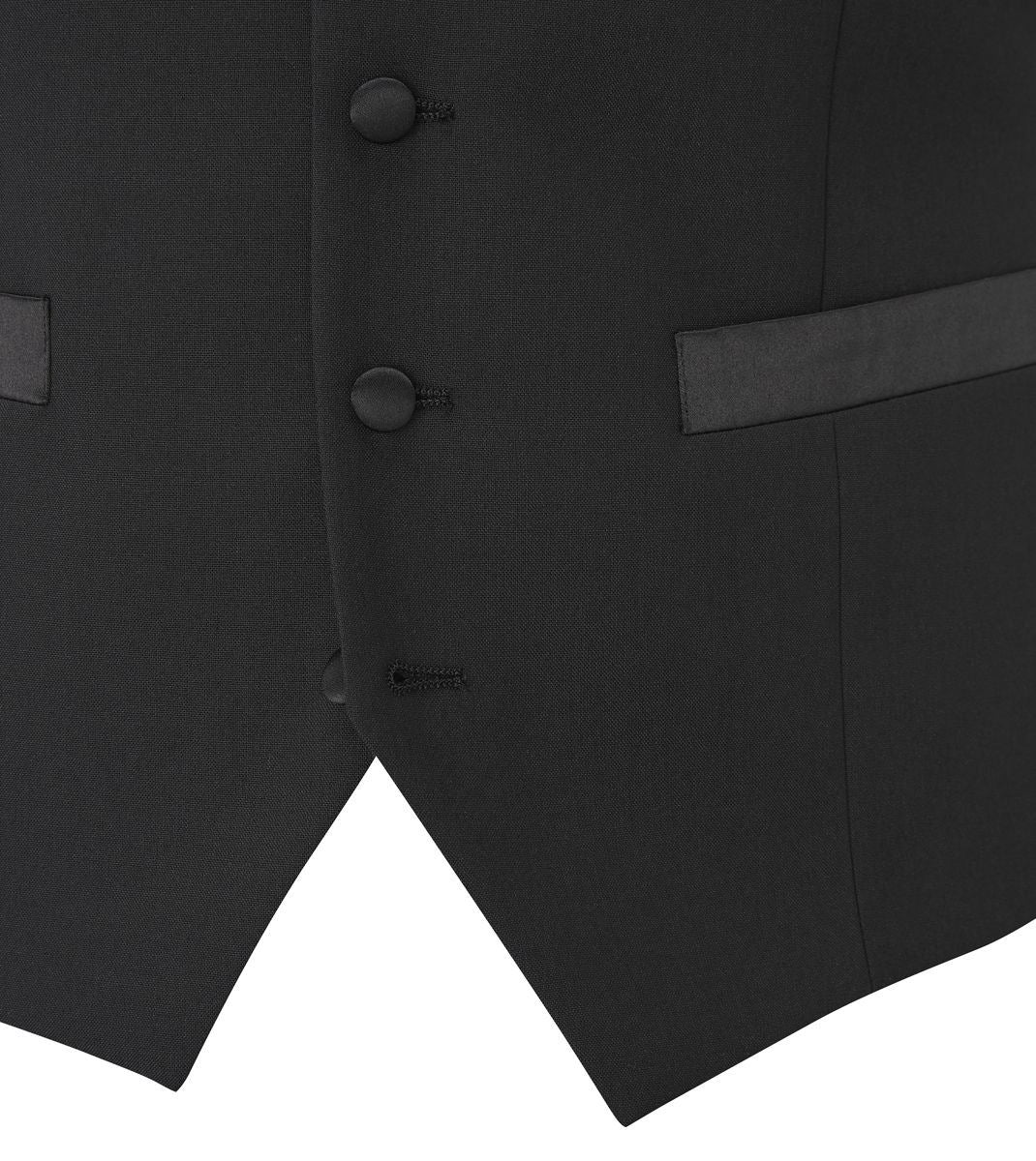 Skopes Cavendish Dinner Suit Waistcoat For Men's (10160) in Black, 34 - 64