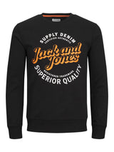 Jack & Jones Plus (12245502) JJMIKK Crew Neck Sweat Shirt in 2 Colour Options 1XL to 6XL