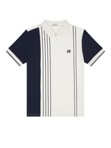 Ben Sherman Mens Vertical Colour Block Polo Shirt  in 2XL-5XL